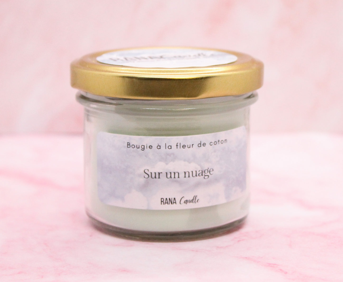Sur un Nuage- Bougies à la fleur de coton - 20 Heures Parfumées