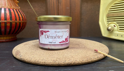 Déméter, bougies parfumées à la figue - 20h de diffusion