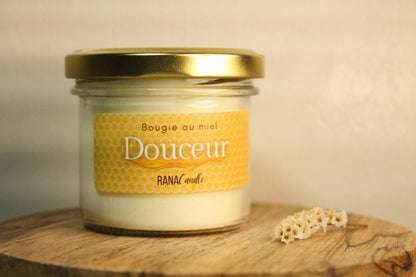 Douceur - Bougies au parfumées au miel - 20h Parfumées