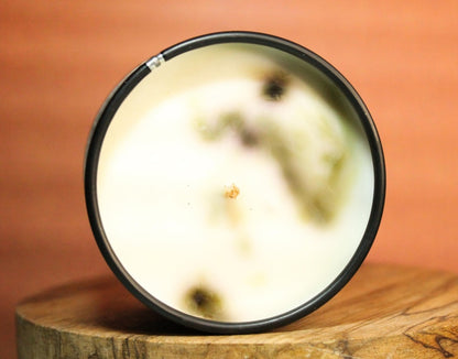 Noble Lueur, bougies au cuir noir -30Heures Parfumées