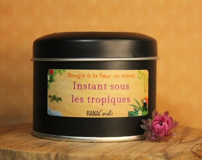 Instant sous les Tropiques, bougies au monoï - 30Heures Parfumées