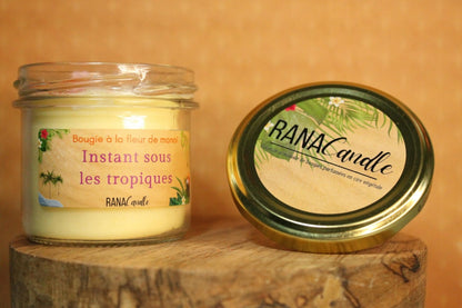 Instant sous les Tropiques, bougies au monoï - 20Heures Parfumées