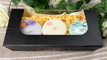 Le Bouquet | Le Coffret aux 3 Fleurs : Aphrodite • Fais ce qu'il te plait • Sur un Nuage