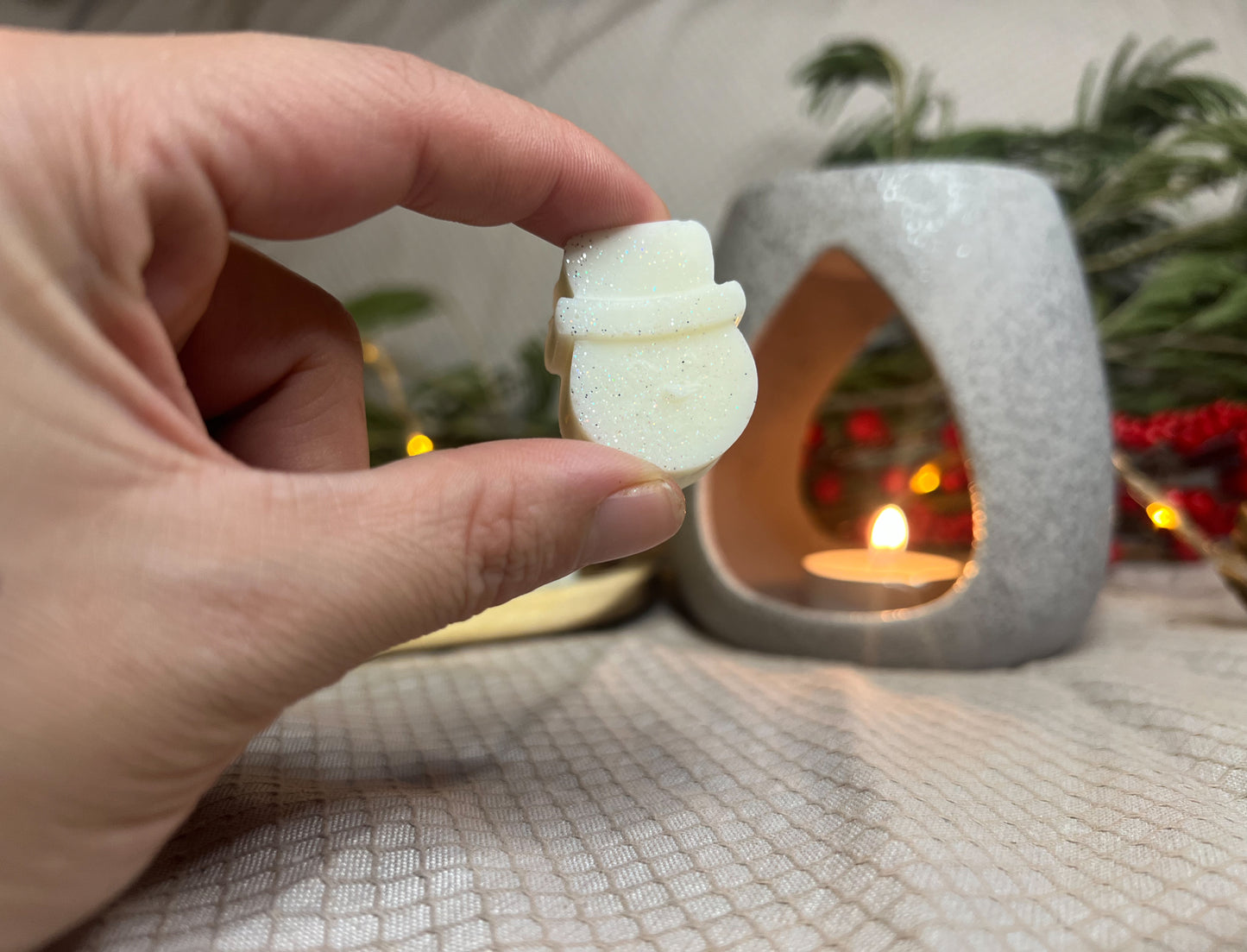 Écrin de Soi ❄️| Fondant parfumé au Mocaccino blanc | 60gr | Cire végétale | Parfum onctueux