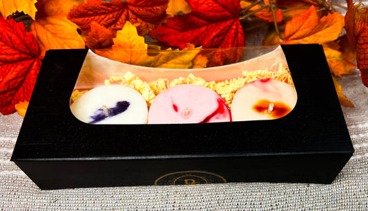 Eveil des Sens | Coffret Triptyque Olfactif   Instant Velours • Noble Lueur • Originel