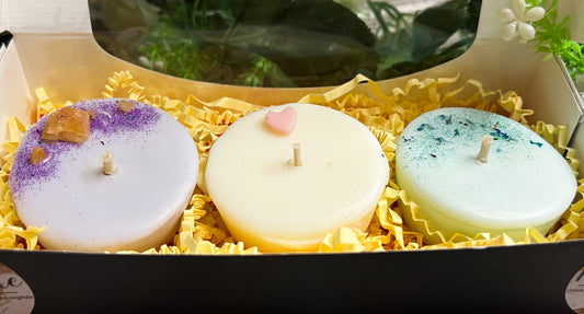 Le Bouquet | Le Coffret aux 3 Fleurs : Aphrodite • Fais ce qu'il te plait • Sur un Nuage