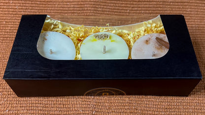 Pause gourmande | Coffrets au 3 saveurs : Chaleur d'Antan • I L'Aimante • Douceur