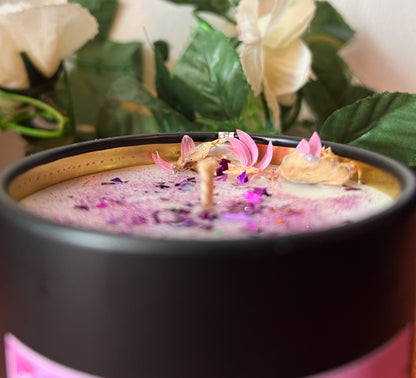 Bougie parfumée au lilas - 30h de diffusion