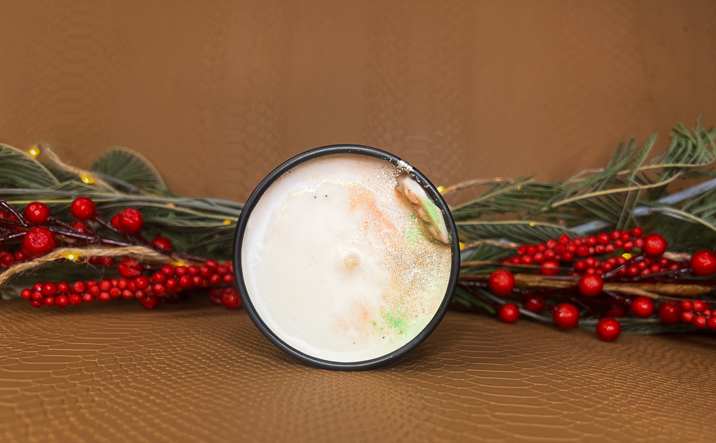 L’Éclat Délice 🍫| Bougie parfumée au chocolat et à la pistache | 30h de diffusion | Cire végétale | Parfum ultra gourmand