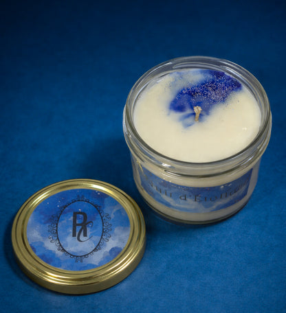 🌙 Nuit d’Étoile | Bougie au parfum d'Orient | 20h de diffusion | Cire végétale | Parfum Oriental • Épicé • Boisé • Ambré ✨