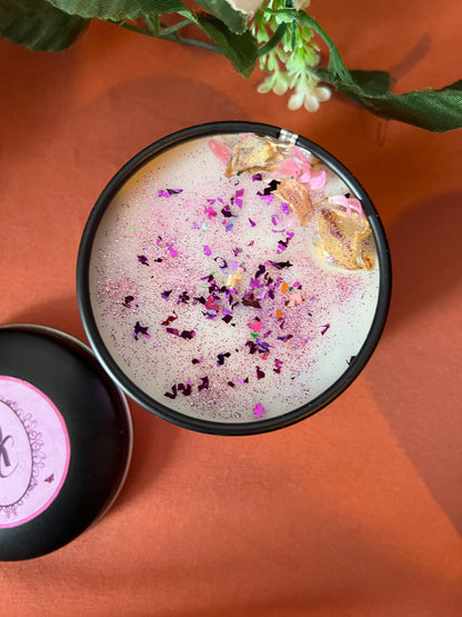 Bougie parfumée au lilas - 30h de diffusion