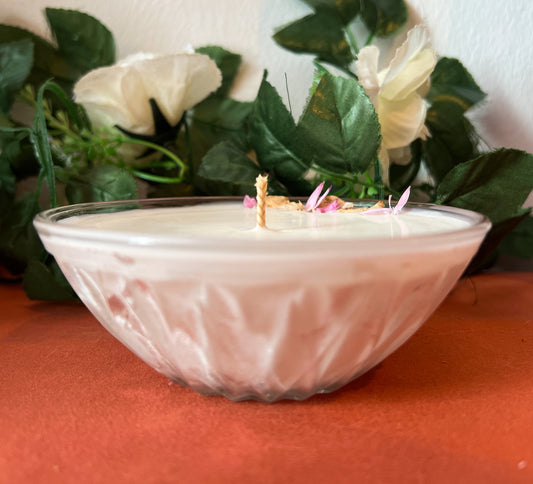 Bougie au lilas