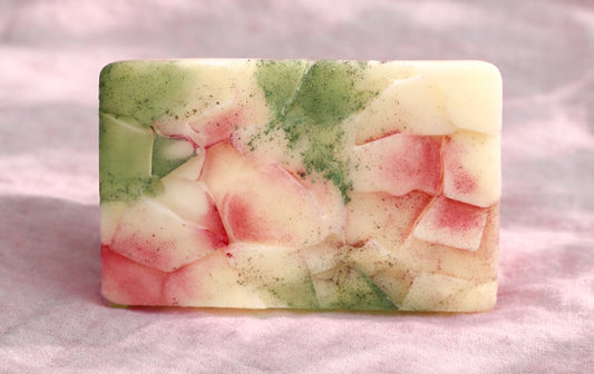 L’Étreinte 🤍 |Tablette Fondant parfumé aux fleurs blanches | 15h de diffusion | Cire végétale | Parfum Floral • Frais • Vanillé