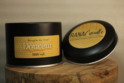 Douceur - Bougies au parfumées au miel - 30h Parfumées