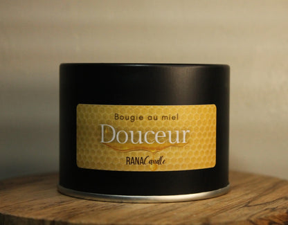 Douceur - Bougies au parfumées au miel - 30h Parfumées