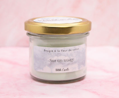 Sur un Nuage- Bougies à la fleur de coton - 20 Heures Parfumées