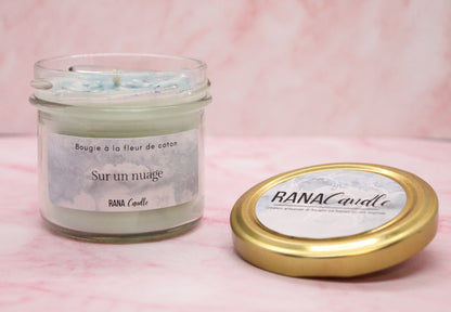 Sur un Nuage- Bougies à la fleur de coton - 20 Heures Parfumées