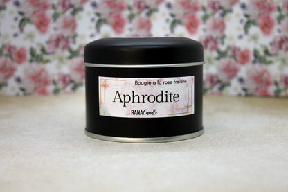 Aphrodite, bougies à la Rose Fraîche - 30 Heures Parfumées